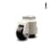 Service Caster Nylon Swivel Threaded Stem Caster w/1.65" Black Wheel & M8 x 1.25mm x 15mm Stem SCC-TSLV05S42-NYR-50-DC - alternate 2